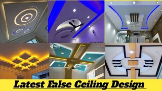 Latest False Ceiling Design For Living Room With One fan. @InteriorDecorDesigns@ARpopDesign