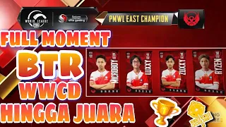 SEMUA MOMENT WWCD BTR DI PMWL 2020 + DETIK2 BTR JUARA DI PMWL 2020 - PUBG MOBILE