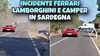 Morti carbonizzati in Ferrari, indagato l'uomo al volante della Lamborghini: Chi è