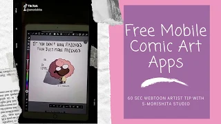 How to make a Webtoon for FREE: Webtoon Creation Apps || Webtoon Artist 60 sec Rambles #Shorts