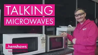 Cooking with sight loss: using microwaves