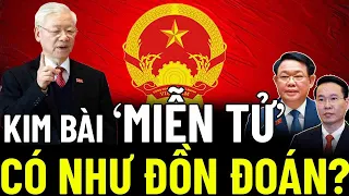 CÓ HAY KHÔNG "KIM BÀI MIỄN TỬ" KHI XIN TỪ CHỨC - CHỐNG THAM NHŨNG KHÔNG CÓ VÙNG CẤM