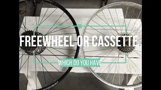 Freewheel or Cassette Easy Identification | 30 Seconds