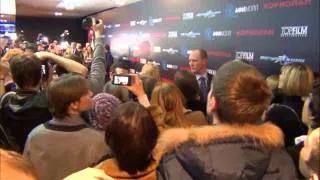 Ralph Fiennes. The Moscow premiere of "Coriolanus"