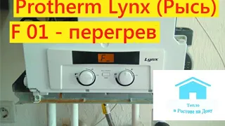 Protherm Lynx (Рысь) F01 - перегрев