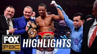 Julian Williams defeated in upset to Jeison Rosario in the 5th round TKO | HIGHLIGHTS | PBC ON FOX