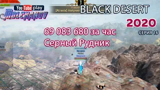 Серный рудник. Black Desert Фарм серебра 2020. Ожерелье Сичил. Такое себе место для фарма.