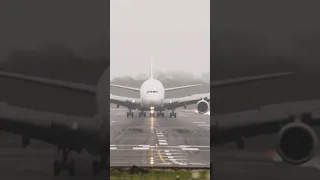 Crosswind at Gatwick Airbus A380