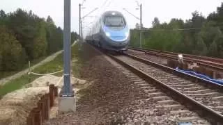 Przelot pendolino po CMK