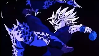 SSJ2 Gohan vs Cell jr