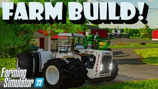 OHIO RICHLANDS FARM BUILD!!  FARM SIM 22