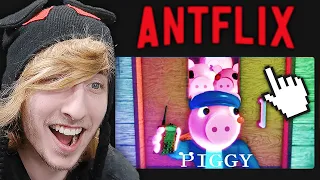 THE PIGGY "NETFLIX" SERIES IS HERE.. (KreekCraft Reacts)