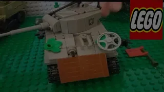 3D style for M4A3E8 Sherman of Lego|3Д стиль для М4А3Е8 Шерман из Лего