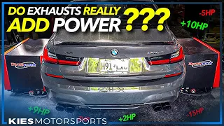 MYTHBUSTING AWE's G20 M340i EXHAUST! Did it make any power?! M340i DYNO RESULTS!