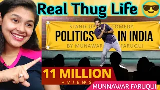 Munawar faruqui Reaction | Politics In India | Munawar Faruqui Standup Comedy