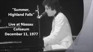 Summer, Highland Falls - Billy Joel Live at Nassau Coliseum (12-11-1977)