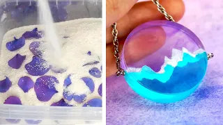 12 MOST Amazing DIY Ideas from Epoxy resin / Fancy resin ideas