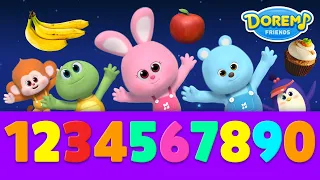 Numbers 1-10 | Let's Count Song | Number Song | Kids Songs | Doremi Friends