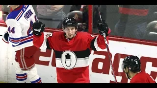 Bra ssard has goal, 2 a ssists to lead Sens past Rangers 6 3