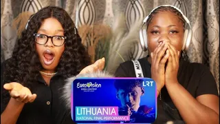 LET'S REACT TO LITHUANIA! • // SILVESTER BELT -Luktelk// NATIONAL FINALPERFORMANCE // REACTION