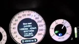 E320 CDi 0 200 km h