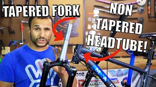 Tapered Fork on a Straight Headtube!