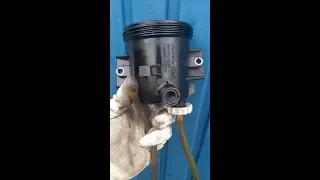 Changer son filtre à gas-oil sur un  moteur 2.0l hdi