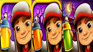 Subway Surfers Old Halloween Subways | Halloween 2012 VS New Orleans 2013 VS Transylvania 2015