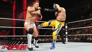 Sin Cara vs. The Miz: Raw, February 2, 2015