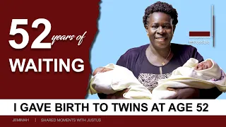 I finally gave birth at the age of 52 to twins | Shared Moments with Justus