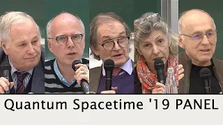 Quantum Spacetime 2019 - Structure of Spacetime by Penrose, Ferrara, Horava, Sakellariadou, Grosse