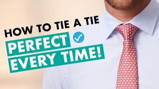 How to Tie-a-Tie - Half Windsor Knot (slowly mirrored) - Easy!