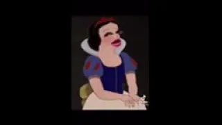 snow white roasts the evil queen