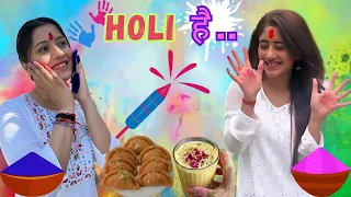 Holi Celebration 2024 || Holi Hai || Full on Masti || Family Vlog