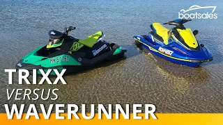 2019 Sea-Doo Spark Trixx v Yamaha WaveRunner EXR Comparison | boatsales