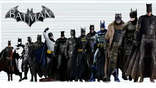 All BATMAN Actors Height Comparison | Old To New | Shortest to Tallest by Synisoft