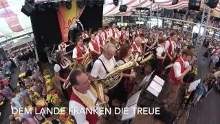 Dem Lande Franken die Treue | OfT | Musikverein Stadtsteinach | 65. Kulmbacher Bierwoche