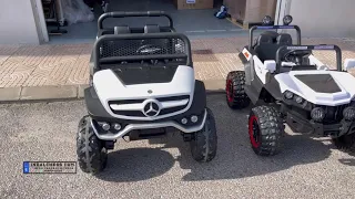 Coches eléctricos para niños 4x4 , buggy Mercedes Unimog