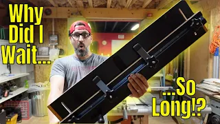 POWERTEC 71395 Taper / Straight Line Jig for your Table Saw! Unboxing and Test Run!