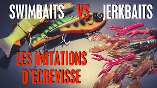 SWIMBAIT VS JERKBAIT / LES IMITATIONS D' ÉCREVISSE 🐟Fishing Club EP13🐟