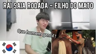 Coreano reagindo a Raí Saia Rodada - Filho do Mato | REACTION