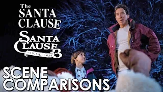 The Santa Clause (1994) and The Santa Clause 3: The Escape Clause (2006) - scene comparisons