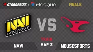 Navi vs Mousesports - Train Map 3 - 1080p60 - GRANDFINALS StarLadder StarSeries i-League Season 4