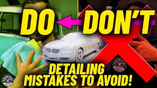 Top DOs and DONTs While Cleaning Your Car - Avoid These Common Detailing Mistakes! - Chemical Guys