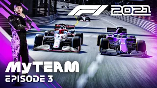 F1 2021 MY TEAM Career Mode Part 3 - Monaco Grand Prix