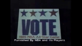 NBA All-Star Ballot Commercial (1984)