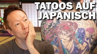 Japanische Tattoos - Tipps zum Tätowieren und einige Kanji-Beispiele