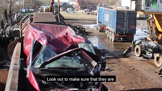 Alleged fridge fly-tippers have van crushed