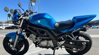 2006 Suzuki SV650 ...Fun Motorcycle with LOW Miles in the SF Bay Area!