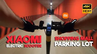 Xiaomi Mi Pro 2 & Mi 1S Electric Scooter - Shopping Mall Parking Lot (Environment Sound Only) 4K